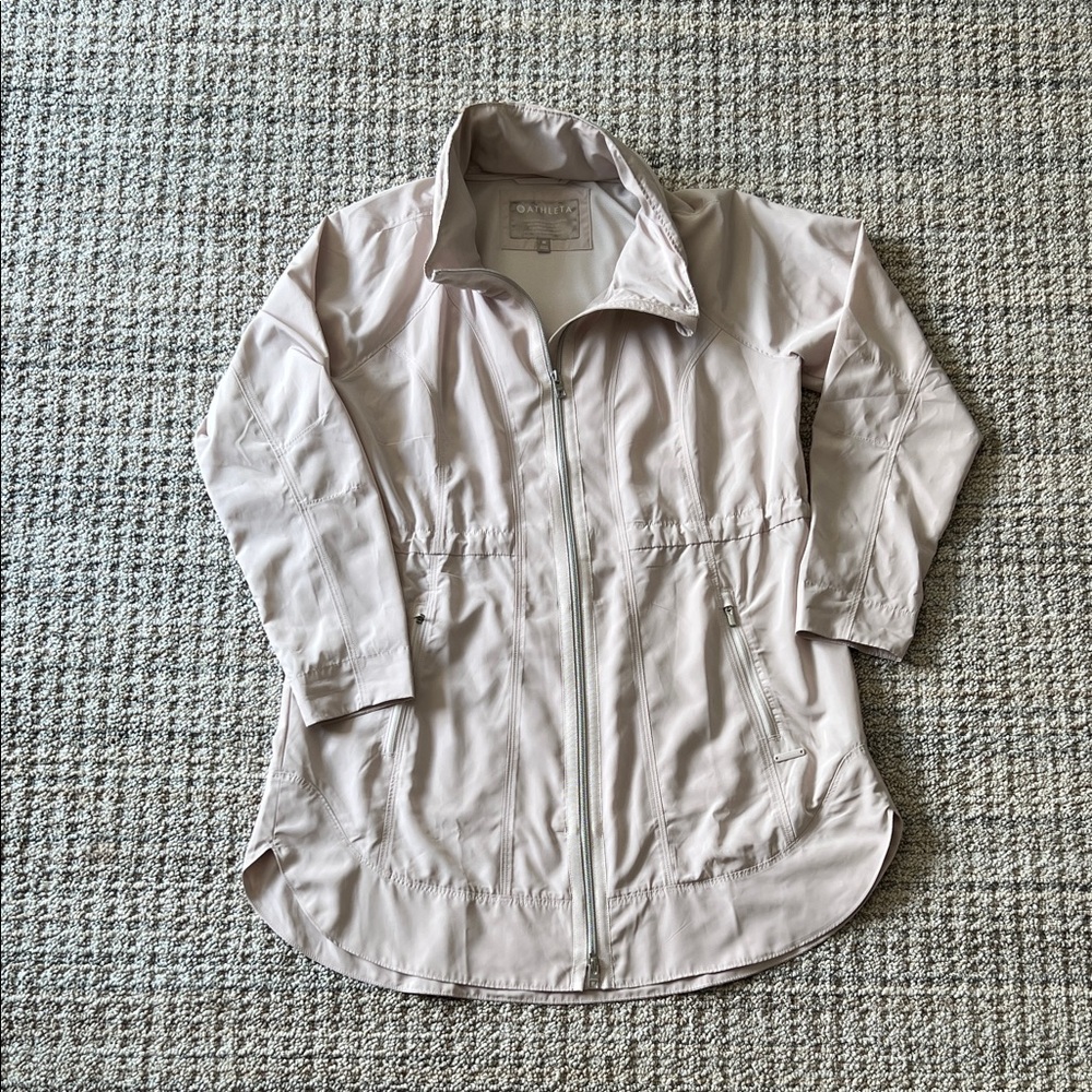 Athleta Light Pink Utility Jacket - Picture 3 of 5